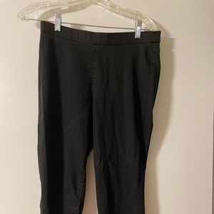 Black Jennifer Lopez pull on skinny jeans